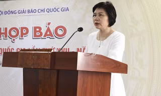 124 tác phẩm được trao Giải Báo chí Quốc gia lần thứ XVII