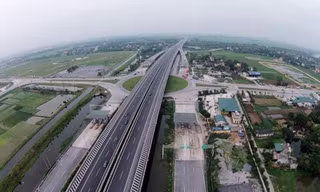 Dự án đường Vành đai 4 sẽ góp phần giảm tải giao thông cho nội đô Hà Nội (ảnh minh họa).
