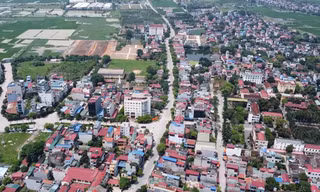 Một góc huyện Ứng Hòa 