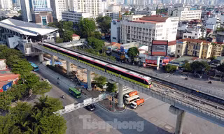 Dự án đường sắt đô thị Nhổn - Ga Hà Nội còn 3 công việc để đi vào vận hành