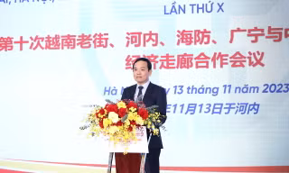 Phó Thủ tướng Chính phủ Trần Lưu Quang phát biểu tại hội nghị