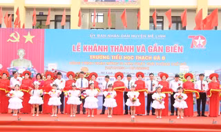 Hà Nội khánh thành và gắn biển nhiều công trình chào mừng 70 năm Giải phóng Thủ đô