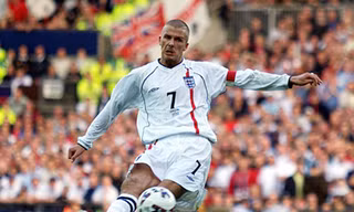 Beckham trở thành ‘siêu sao’ nhờ tập sút… gấu bông!