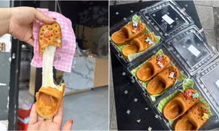 Chiếc bánh độc lạ khiến bạn trẻ háo hức muốn 'ăn dép'