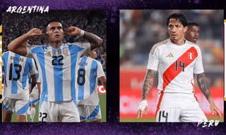 Argentina vs Peru. 
