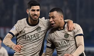 Mbappe và Asensio tỏa sáng giúp PSG giành 3 điểm.