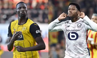 Serhou Guirassy và Jonathan David.