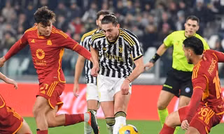 Juventus vs AS Roma. 