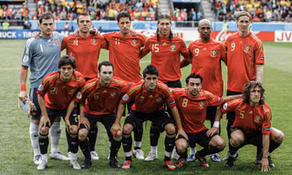 Đội tuyển Tây Ban Nha tại EURO 2008.