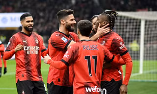 Các cầu thủ AC Milan.