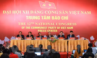 Cận cảnh Trung tâm báo chí cho 700 phóng viên đưa tin Đại hội Đảng XII