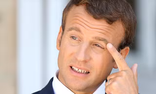 Tổng thống Pháp Emmanuel Macron tại Bulgaria ngày 25/8. Ảnh: Reuters