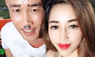 Hiệp Gà và cô gái vướng nghi vấn là người yêu mới của nam diễn viên hài.
