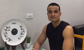 Võ sư Tuấn 'hạc'. Ảnh: Ngôi sao. 