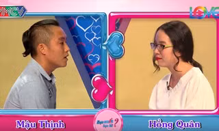 Lần đầu tiên trong lịch sử "Bạn muốn hẹn hò" chàng trai từ chối bạn gái khi chưa bấm nút.