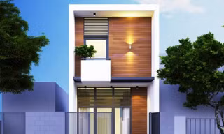 Gợi ý mẫu nhà phố 2 tầng với 250 triệu đồng 