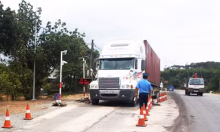 Trạm cân 55, nơi xảy ra vụ việc.