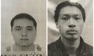 Hai can phạm bị truy nã sau khi bỏ trốn.