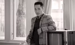 Nhà báo Nguyễn Mạnh Hà (ban Văn hóa Văn nghệ báo Tiền Phong)