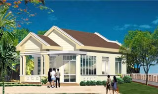 Những mẫu nhà trệt có giá khoảng 300-500 triệu đồng