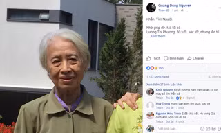 Mẹ đi lạc, đạo diễn Nguyễn Quang Dũng khẩn thiết nhờ cộng đồng giúp đỡ