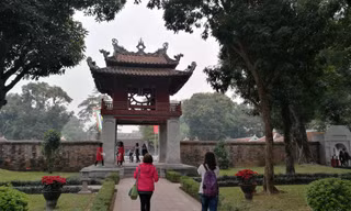 Văn Miếu – Quốc Tử Giám trước giờ đón Nhà vua và Hoàng hậu Nhật Bản