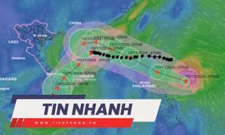 TIN NHANH: Bão nối đuôi nhau vào Biển Đông có bất thường?