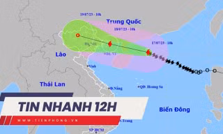 TIN NHANH: Bão số 1 đang vào vịnh Bắc Bộ đạt cường độ cực đại; Đấu giá hơn 153.000 biển ô tô