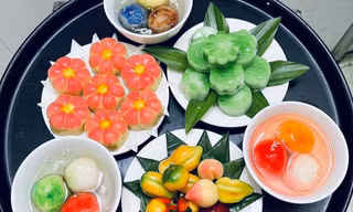 Mâm cỗ ngọt cúng rằm tháng Giêng đắt khách, chậm chân là hết
