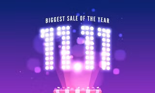 Siêu sale hơn Black Friday, ngày 11/11 triệu mặt hàng đồng giá 11.0000 đồng