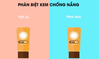 Nên dùng kem chống nắng vật lý hay kem chống nắng hóa học?
