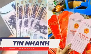 TIN NHANH: Rao bán và sử dụng bao lì xì in hình sổ đỏ, tiền Việt Nam bị xử lý ra sao?
