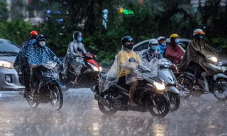 Cả ba miền mưa to đến rất to