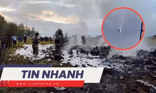 TIN NHANH: Máy bay chở trùm Wagner rơi thế nào? Sau VinFast, ông chủ Zalo nộp hồ sơ IPO tại Mỹ