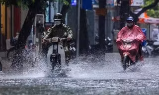 Miền Bắc đón mưa dông từ đêm nay