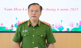 Thứ trưởng Bộ Công an Nguyễn Văn Long kiểm tra Đề án 06 phục vụ chính quyền 2 cấp tại Ninh Bình
