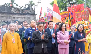 Trao danh hiệu Di sản văn hóa phi vật thể quốc gia cho ngôi đền là một trong Hoa Lư tứ trấn