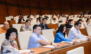 Ngày 20/11, Quốc hội đã thông qua Luật Công an nhân dân sửa đổi. Ảnh minh họa