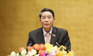 Chủ nhiệm Uỷ ban Tài chính Ngân sách Nguyễn Đức Hải. Ảnh Như Ý