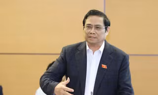 Trưởng Ban Tổ chức T.Ư Phạm Minh Chính. Ảnh Như Ý