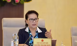 Chủ tịch Quốc hội Nguyễn Thị Kim Ngân. Ảnh Như Ý