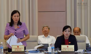 Chủ nhiệm Ủy ban Tư pháp của Quốc hội -Lê Thị Nga