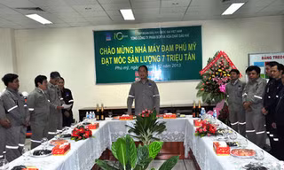 Nhà máy Đạm Phú Mỹ đạt mốc sản lượng 7 triệu tấn