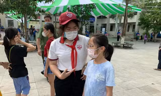 Mơ ước có một suất vào trường chất lượng cao khiến nhiều học sinh phải đi ôn luyện rất sớm. Ảnh: Đỗ Hợp