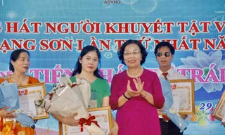 Lạng Sơn: Hội thi tiếng hát người khuyết tật - trẻ mồ côi lần thứ I