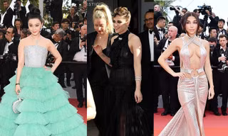 Loạt sao đình đám thế giới khoe sắc trên thảm đỏ Cannes 2018