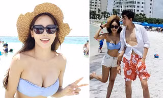 Trăng mật ngọt ngào của sao Hàn U50 với chồng kém 17 tuổi