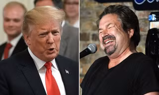 Tổng thống Trump bị nghệ sĩ hài John Melendez "chơi khăm".