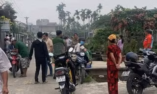 Phát hiện thi thể bé gái sơ sinh dưới kênh thủy lợi ở Quảng Nam
