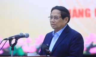 Thủ tướng Phạm Minh Chính làm việc với lãnh đạo Quảng Nam
